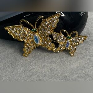Butterfly brooch